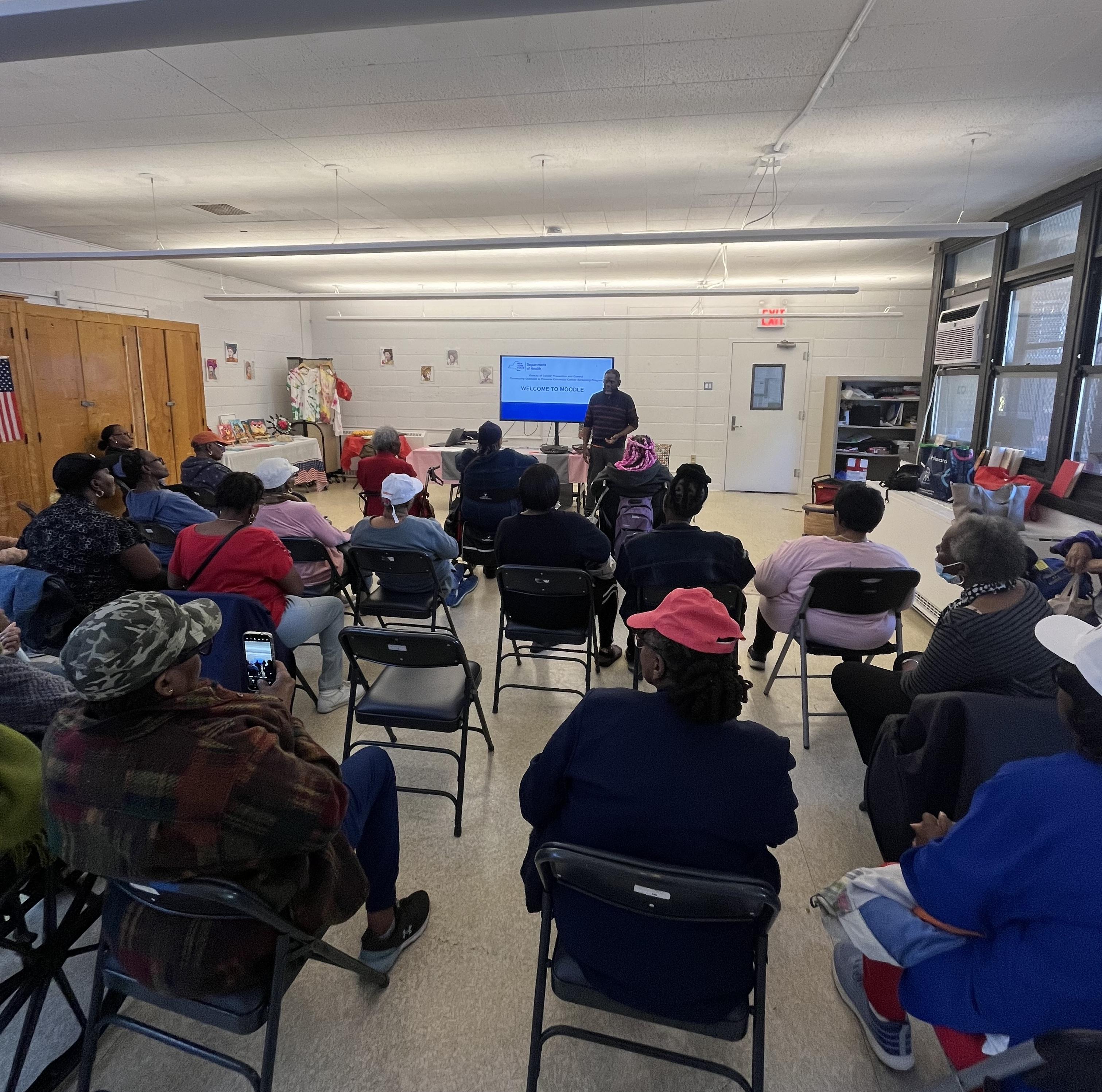 Breast and Colorectal Cancer Presentation at Penn Wortman Older Adult Center
